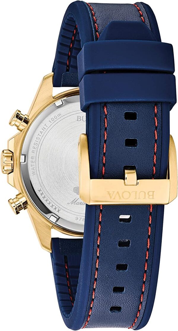 Bulova Marine Star Chronograph Blue Dial - Image 2
