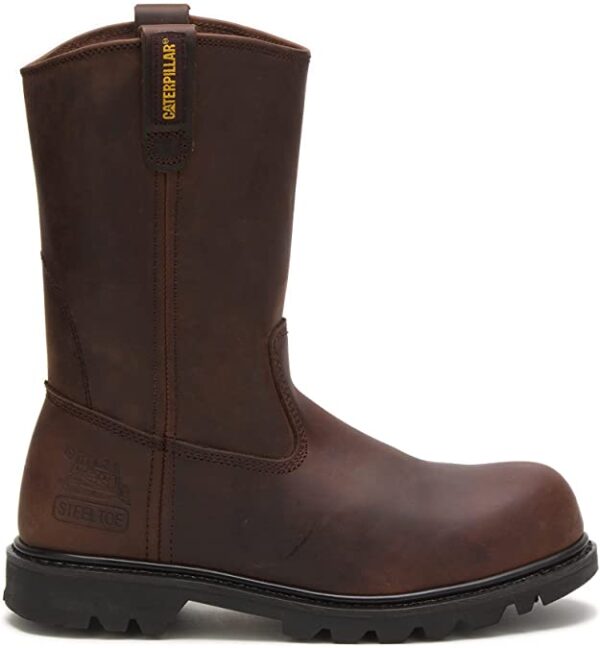 Caterpillar Men's Revolver Steel Toe Work Boot Brown P89516 - Image 5