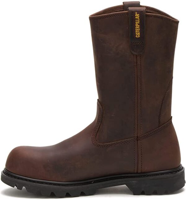 Caterpillar Men's Revolver Steel Toe Work Boot Brown P89516 - Image 6