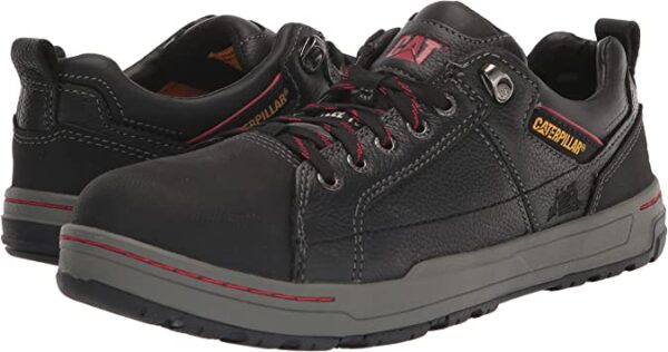 Caterpillar Men's Brode Steel Toe Work Shoe Black P90192 - Image 4