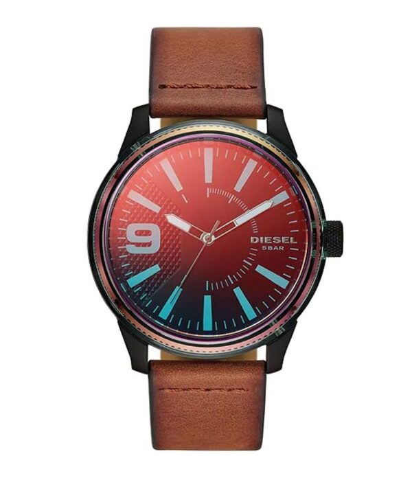 Diesel Rasp NSBB Black Iridescent Dial Quartz