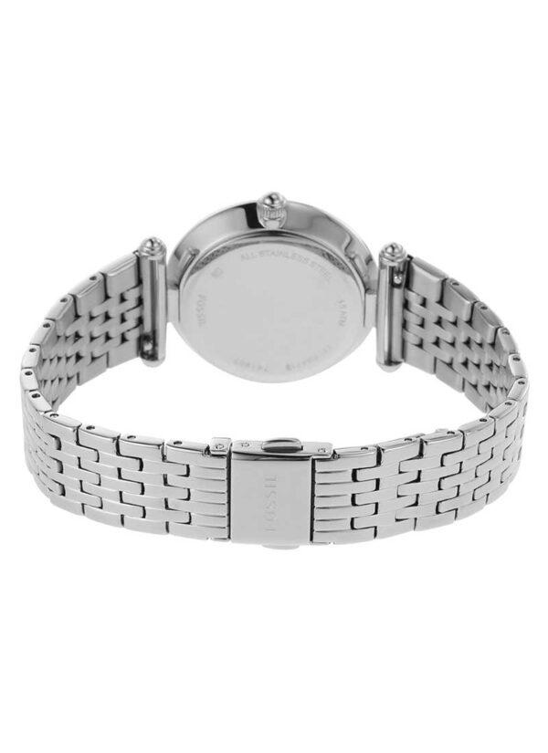 Fossil Quartz Crystal Silver Dial - Image 3