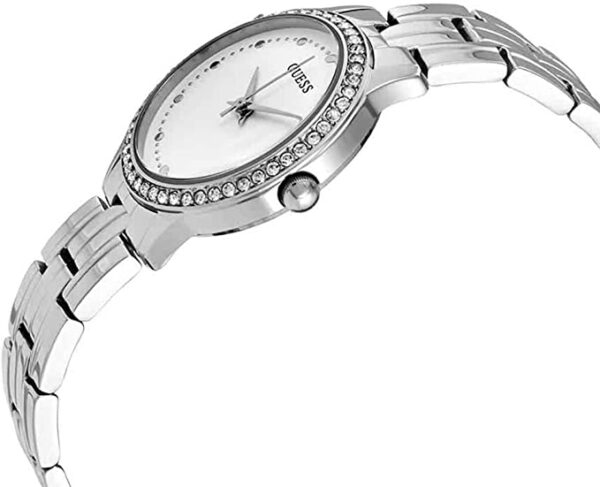 Guess Chelsea Quartz Crystal Silver Dial - Image 2