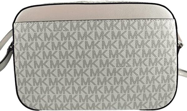 Michael Kors Jet Set East West Chain Crossbody Vanilla Powder Blush Pink Bundled - Image 2