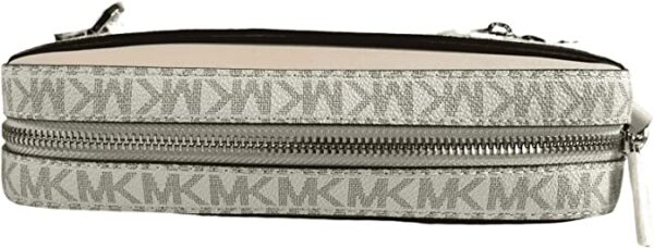 Michael Kors Jet Set East West Chain Crossbody Vanilla Powder Blush Pink Bundled - Image 5