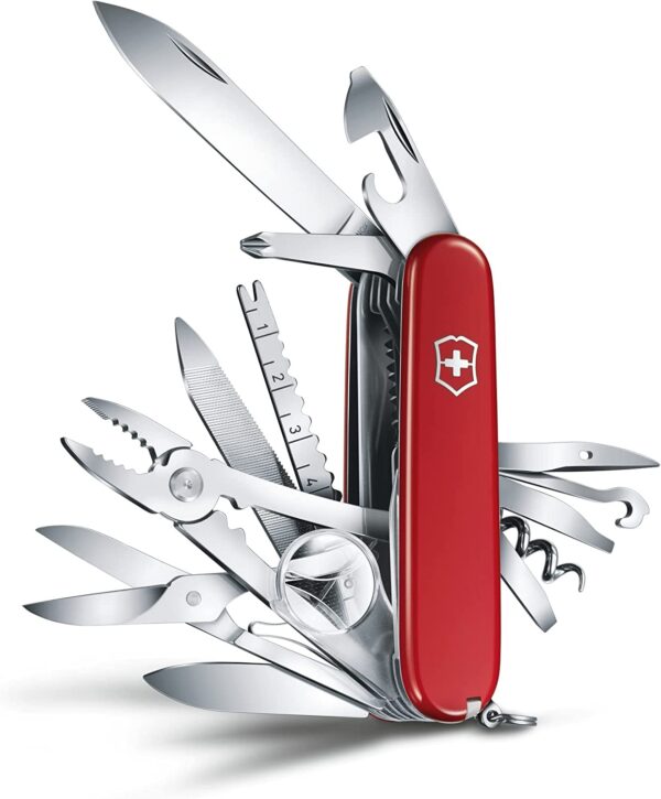 Victorinox Swiss Army SwissChamp Pocket Knife Red - Image 2