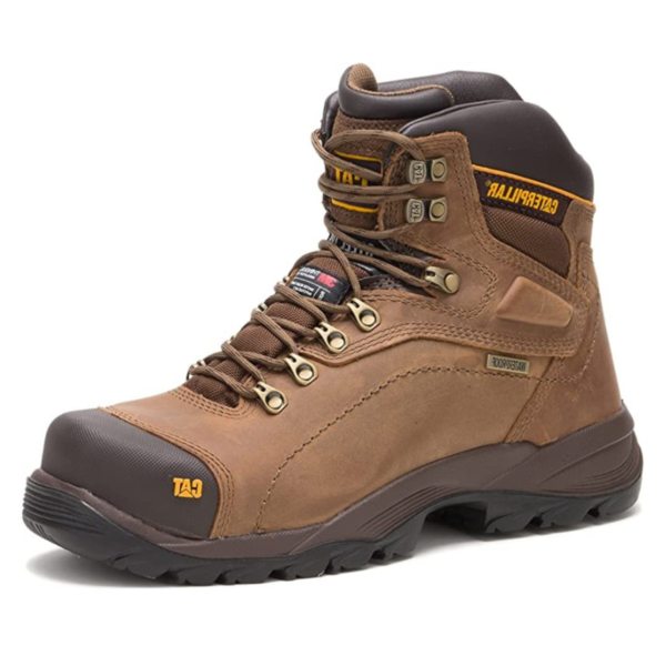 Caterpillar Men's Diagnostic Hi Waterproof Thinsulate Steel Toe Work Boot Dark Beige P89940