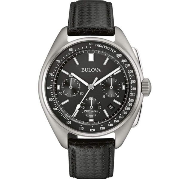 Bulova Special Edition Moon Apollo Lunar Pilot Chronograph Black Dial