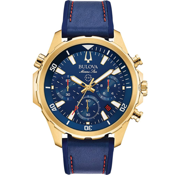 Bulova Marine Star Chronograph Blue Dial