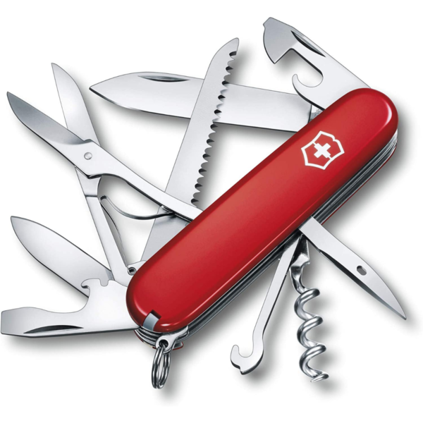Victorinox Swiss Army Huntsman Pocket Knife Red